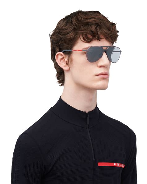 prada linea rossa sunglasses men|prada linea rossa sunglasses review.